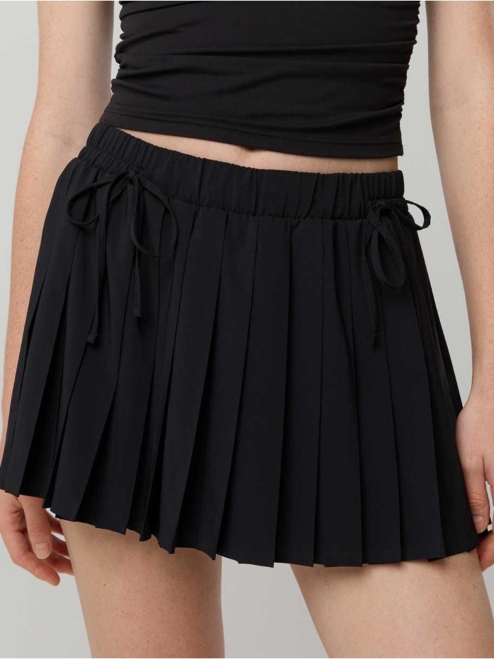 WOMENS BLACK MINI SKIRT SIZE M! - Picture 8 of 11